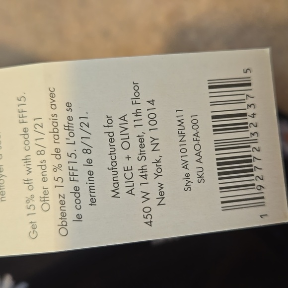 New Alice + Olivia Reversible Daisy Print Bucket Hat - Picture 7 of 7